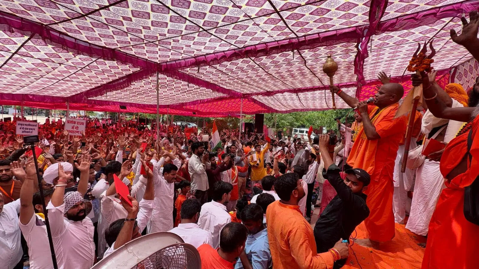 गो संरक्षण और संवर्धन एवं सम्मान को लेकर प्रदेश भर में मनाया&nbsp; गो दिवस