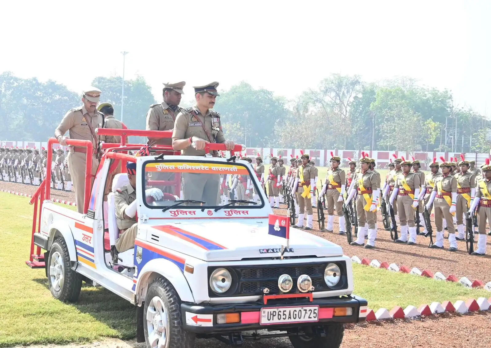 वाराणसी: पुलिस लाइन में 491 महिला आरक्षियों की पासिंग आउट परेड रविवार को, तैयारी पूरी