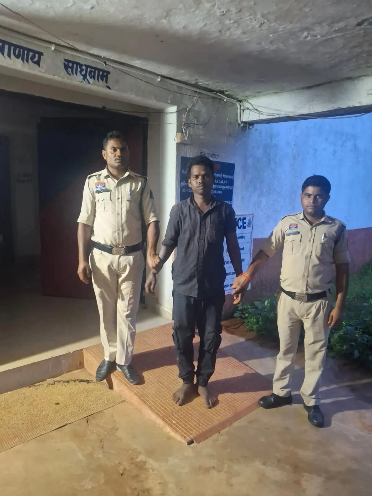 करमा पूजा के बाद विवाद, टांगी से जानलेवा हमला करने का आरोपित गिरफ्तार