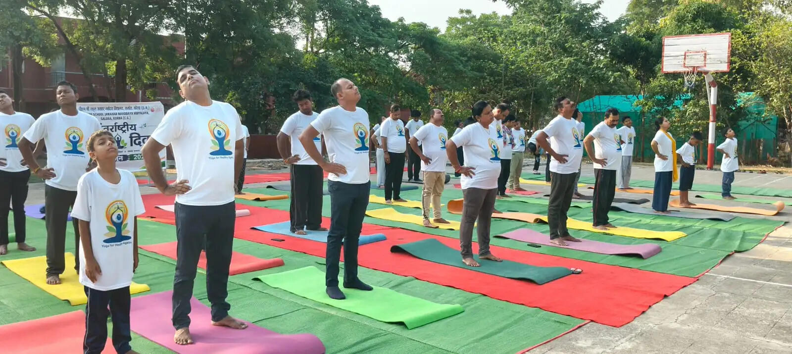 कोरबा : पीएम श्री स्कूल, जवाहर नवोदय विद्यालय, सलोरा में अंतर्राष्ट्रीय योग दिवस का भव्य आयोजन