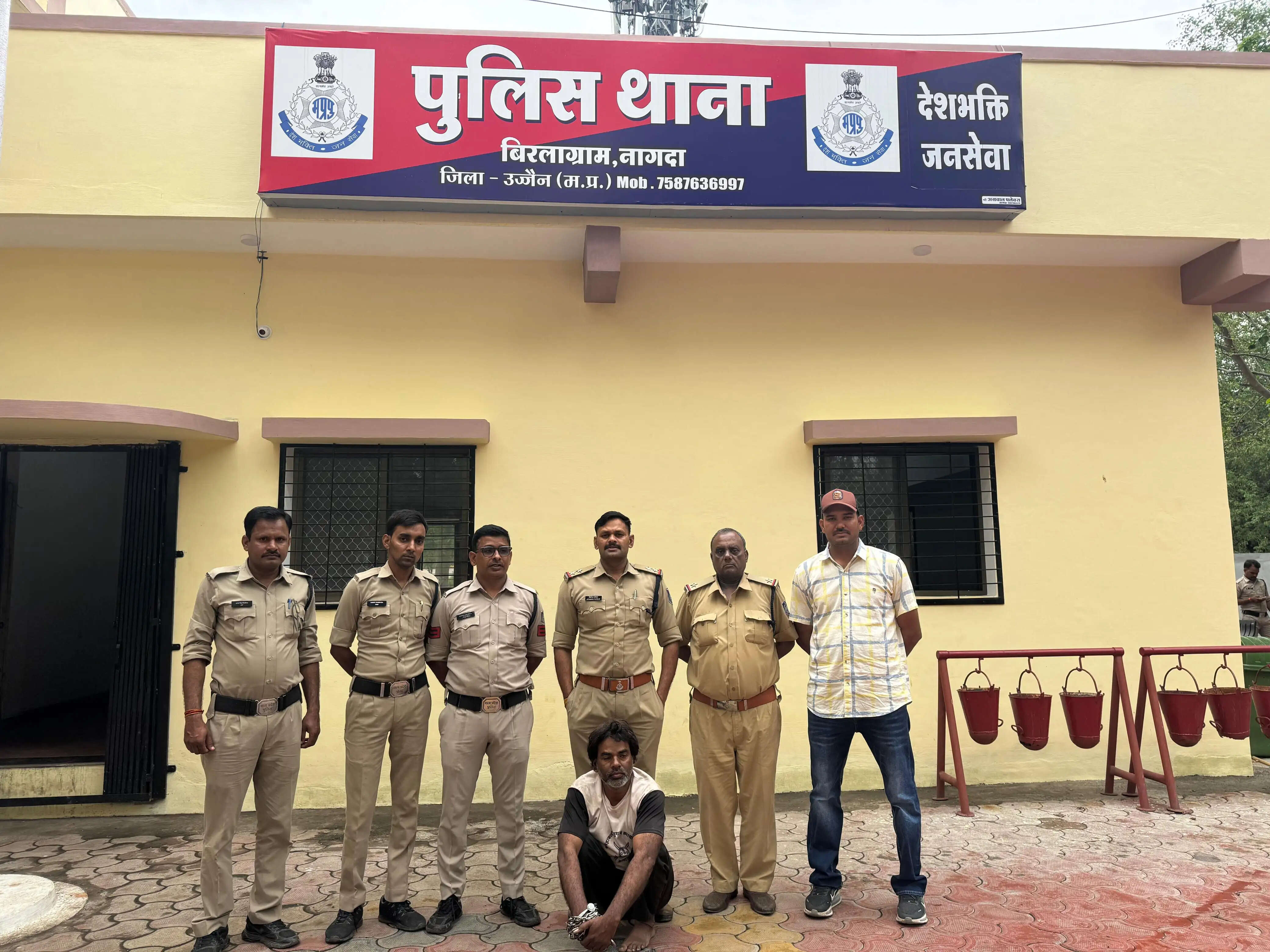 नागदा में तलवार से युवक की हत्या का आरोपित गिरफ्तार, विवाद के बाद दिया था वारदात को अंजाम