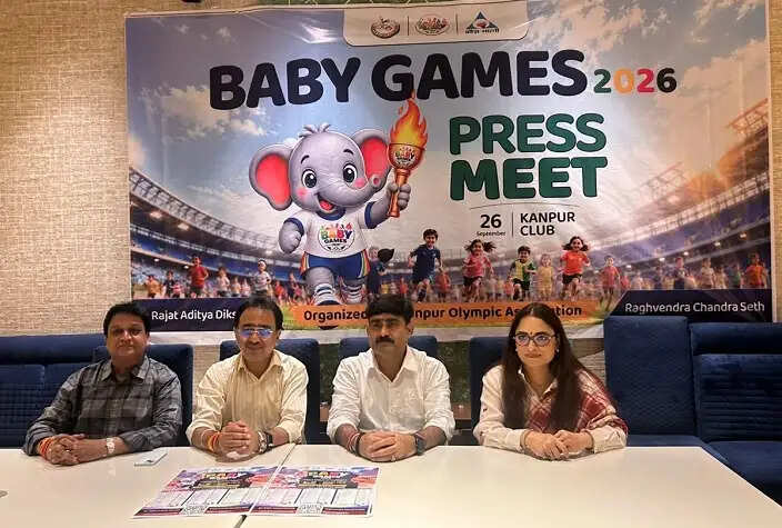 कानपुर में 5 अक्टूबर से होगा बेबी गेम्स 2026, 5 हजार से अधिक बच्चे लेंगे हिस्सा