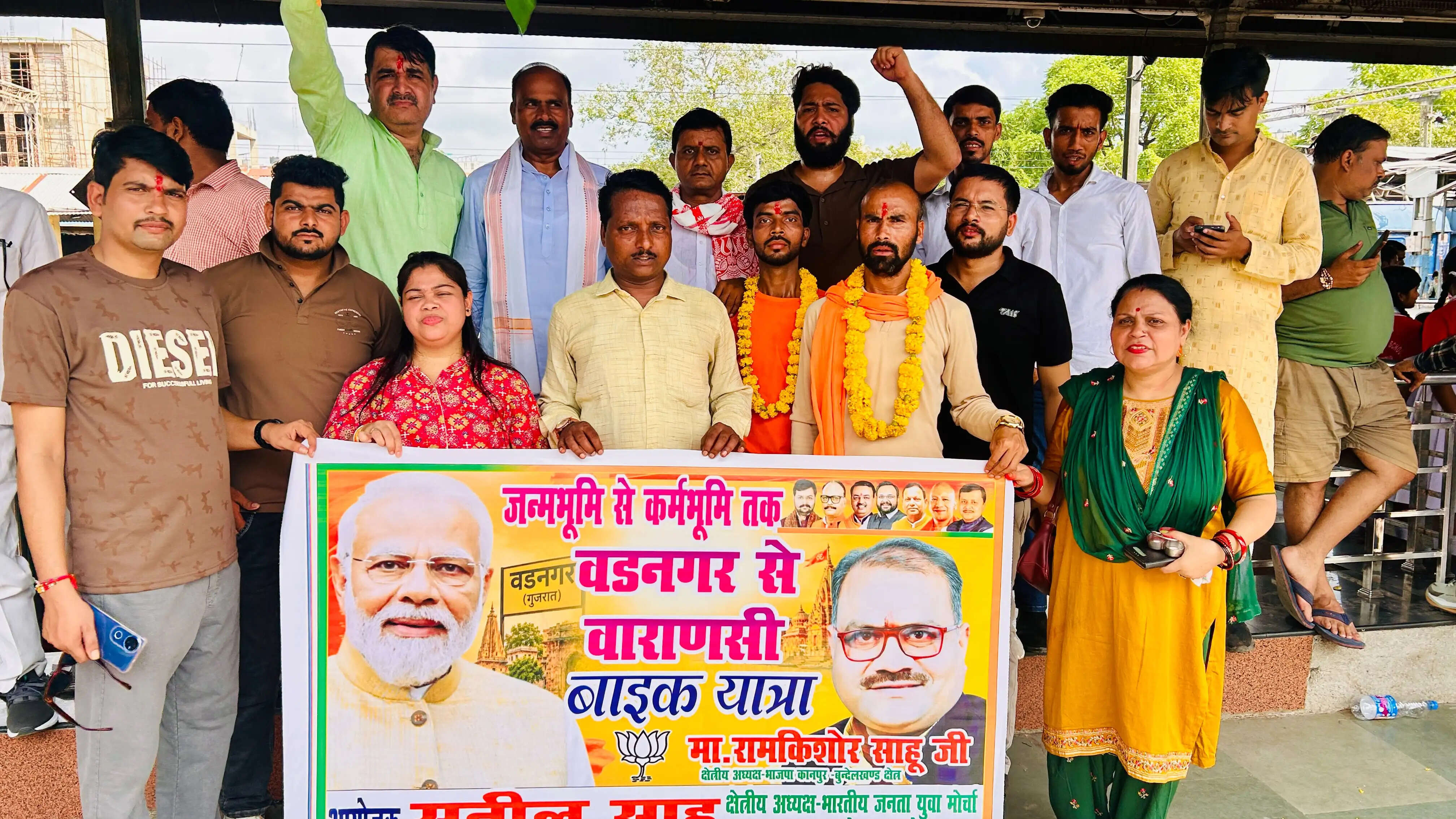 औरैया के युवा बनारस की सेवा संकल्प यात्रा में होंगे शामिल