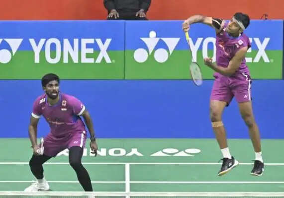 थाईलैंड ओपन 2026: सात्विक-चिराग सेमीफाइनल में पहुंचे, पीवी सिंधु बाहर
