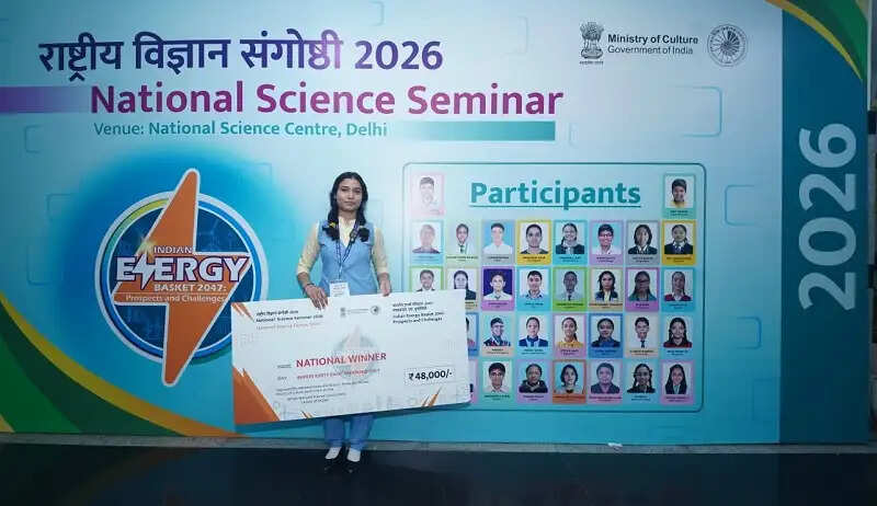 (अपडेट) नेशनल साइंस सेमिनार-2026 में ओडिशा की सौम्यश्री थानापति बनीं विजेता