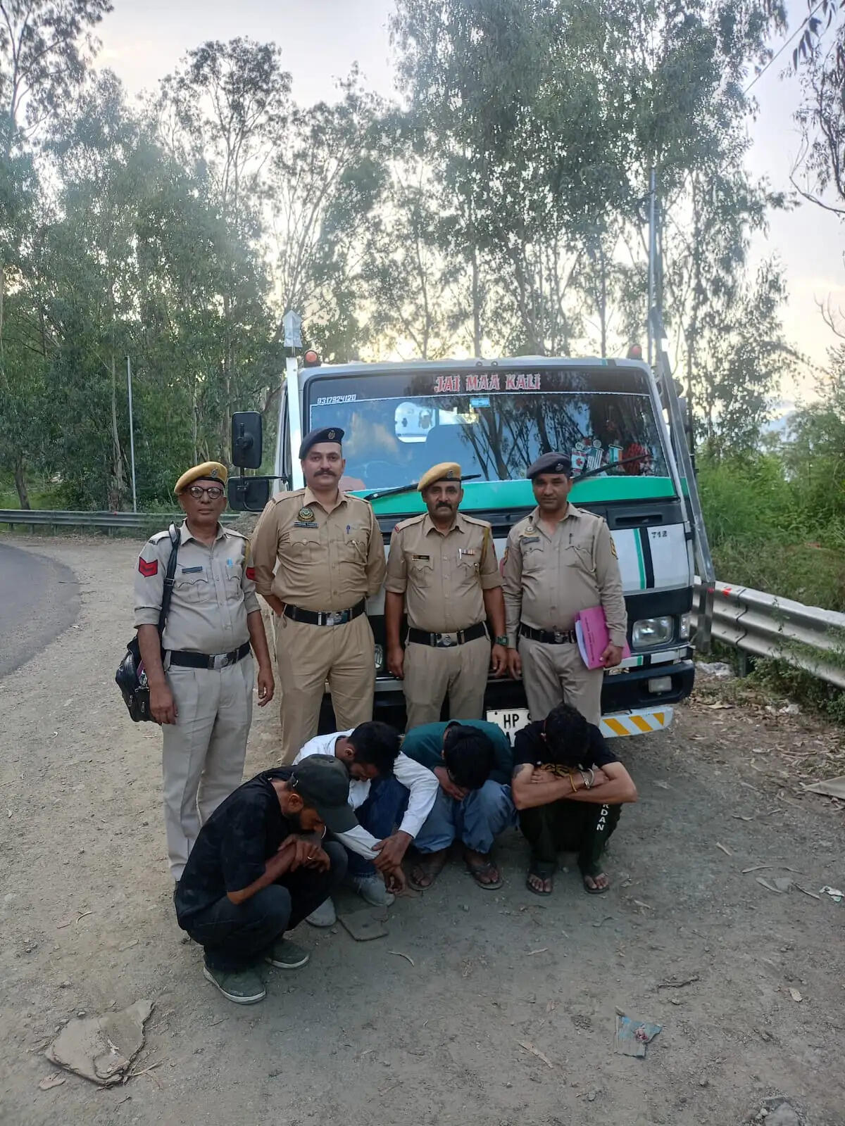 शिमला के कुमारसैन में चिट्टा बरामद, चार गिरफ्तार
