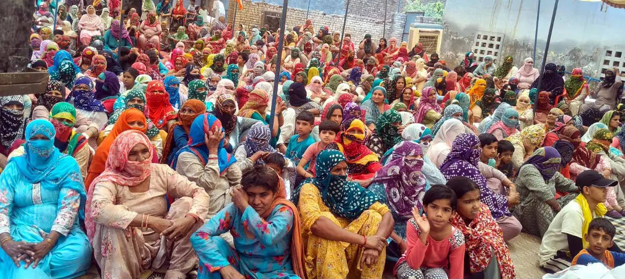 हांसी : ग्रामीणों ने किया 9 जून से आमरण अनशन का ऐलान