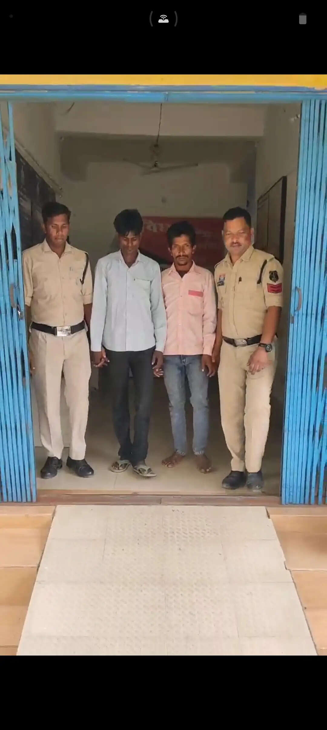 मवेशी तस्करी के मामले में दो आरोपित गिरफ्तार