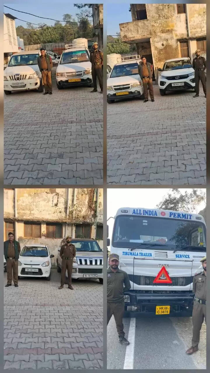 जम्मू पुलिस ने केंद्र शासित प्रदेश के बाहर से बिना स्वामित्व हस्तांतरण के लिए गए वाहनों पर कार्रवाई की