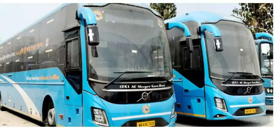 उद्घाटन के&nbsp;चार&nbsp;महीने बाद भी सड़क पर नहीं उतरी&nbsp;एनबीएसटीसी&nbsp;स्लीपर वोल्वो बसें