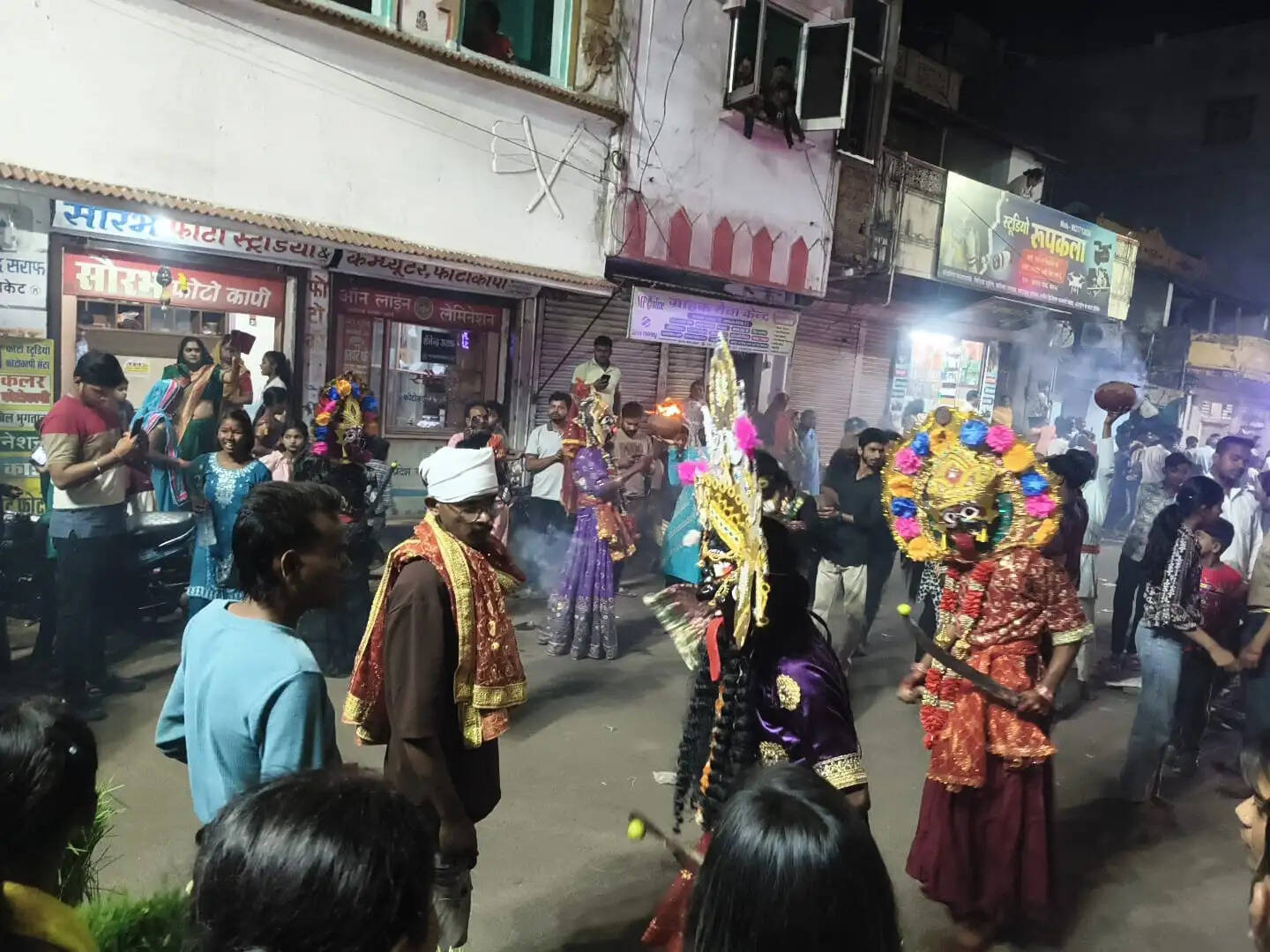 अनूपपुर: नवरात्र के नौंवे दिन काली नृत्य के साथ हुआ जवारा विसर्जन,भक्ति में झूमते रहें श्रद्धालु