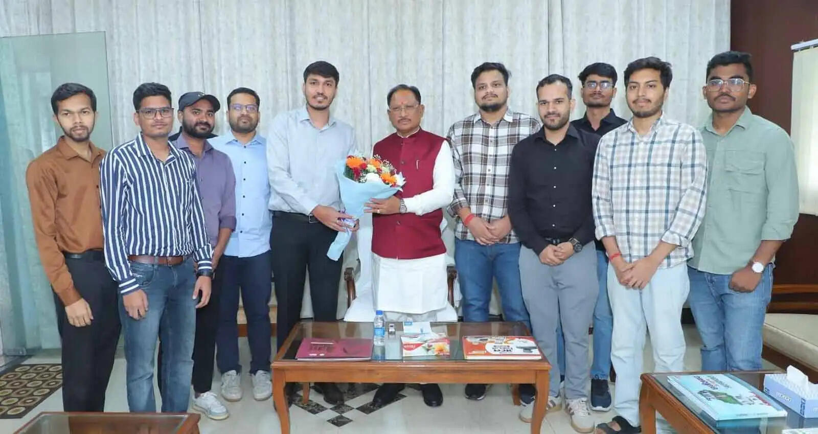 युवा शक्ति की सफलता विकसित छत्तीसगढ़ की नई पहचान : मुख्यमंत्री &nbsp;साय