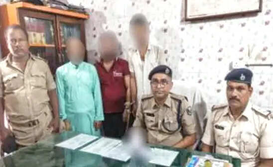 18 लाख मूल्य के स्मैक के साथ तीन तस्कर गिरफ्तार