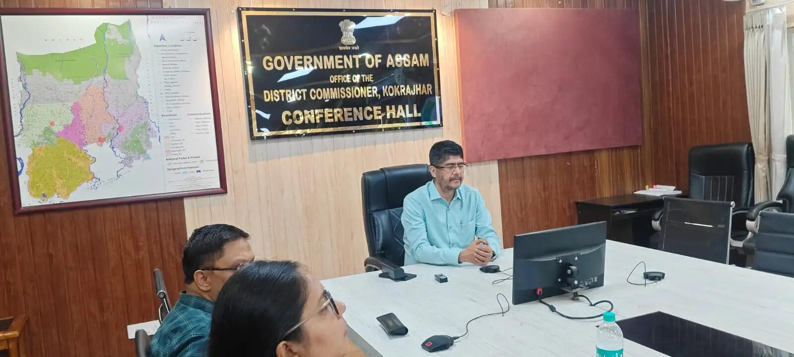 कोकराझाड़ में बाढ़ से निपटने की तैयारियों की जिला आयुक्त ने की समीक्षा
