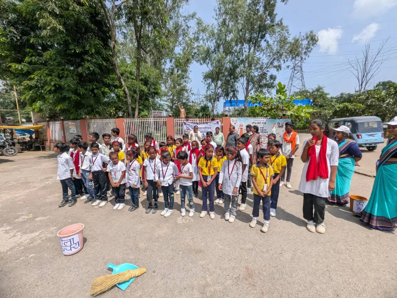 कोरबा : वात्सल्य पब्लिक स्कूल के बच्चों ने नुक्कड़ नाटक से दिया स्वच्छता और नशामुक्ति का संदेश