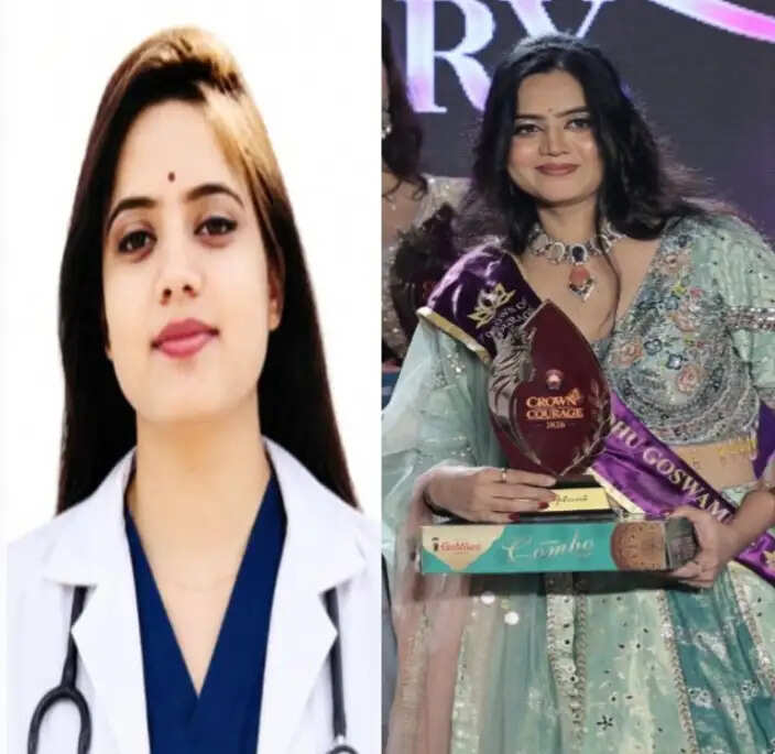 होम्योपैथिक डॉक्टर मधु गोस्वामी को क्राउन ऑफ करेज 2026 में मिला कुशल वक्ता सम्मान