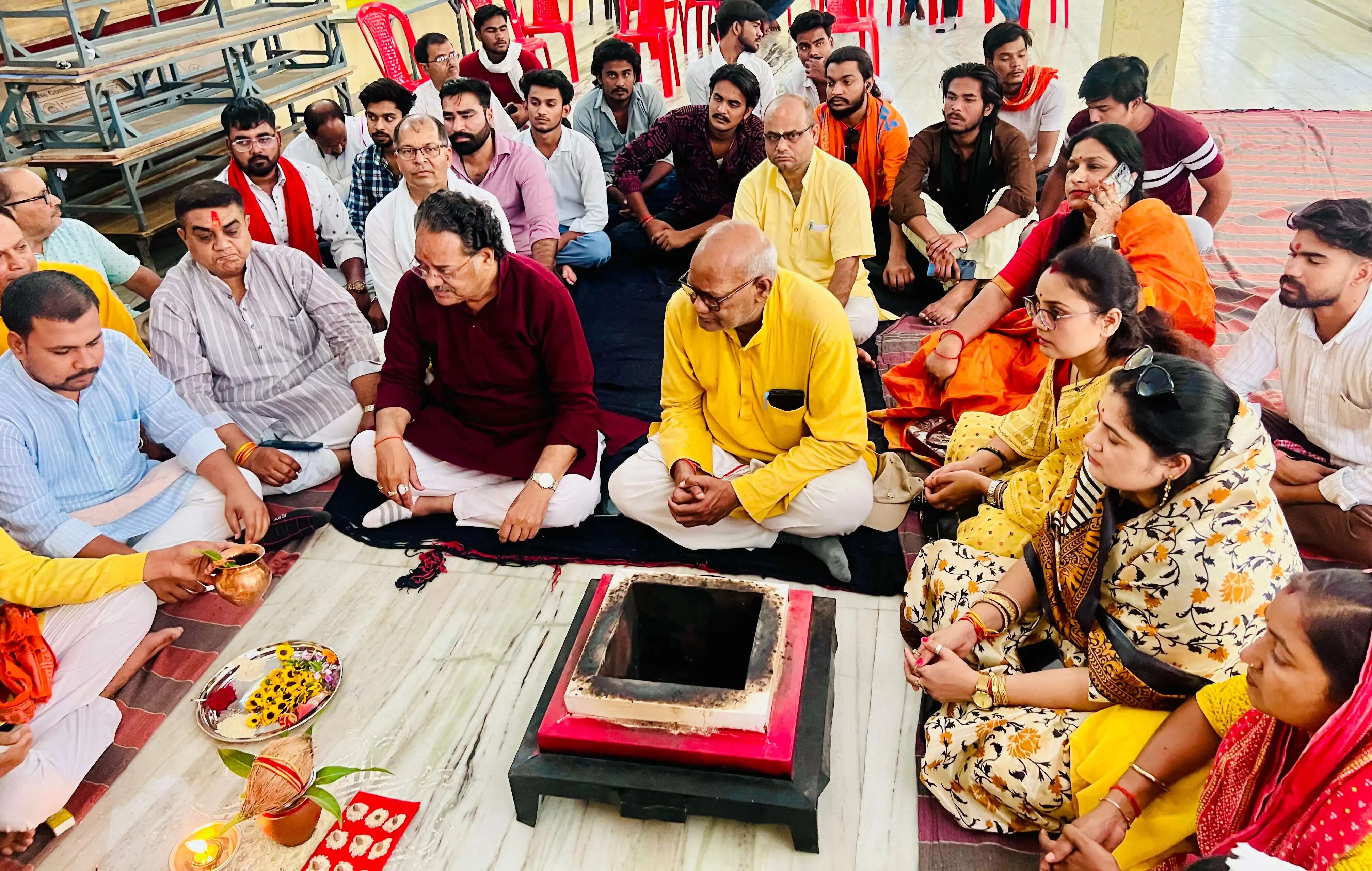 विहिप दुर्गा वाहिनी का आठ दिवसीय प्रांतीय शौर्य प्रशिक्षण वर्ग 24 मई से, भानी देवी गोयल में हुआ भूमि पूजन