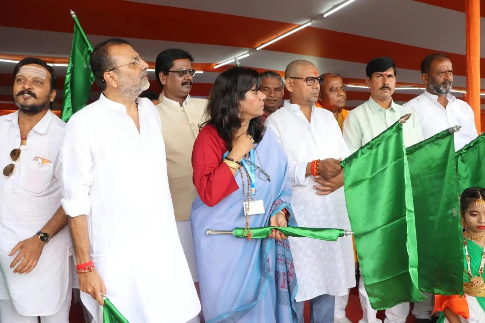 सांसद निशिकांत दुबे ने किया जसीडीह बाईपास रेल लाइन का उद्घाटन
