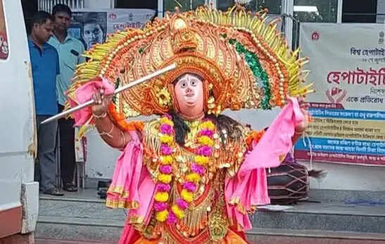 छऊ नृत्य के जरिए हेपेटाइटिस के प्रति जागरूकता अभियान