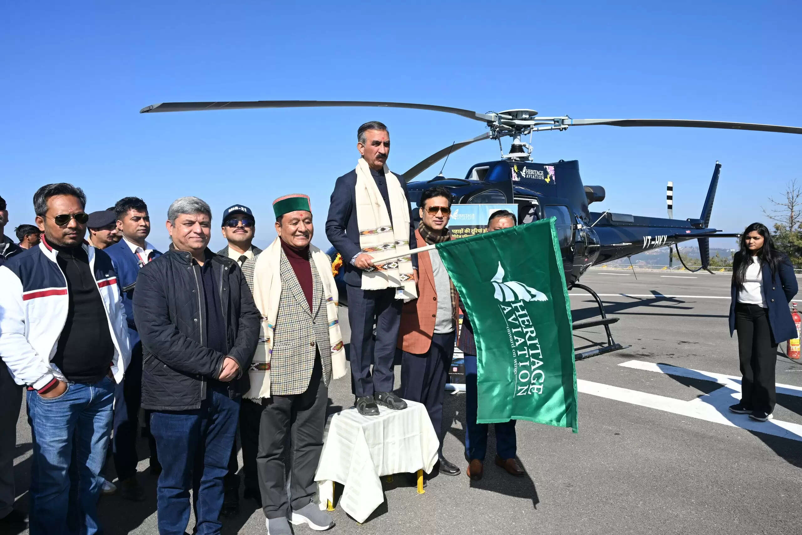 हिमाचल में हेली-सेवा शुरू, शिमला से कुल्लू-किन्नौर-चंडीगढ़ के लिए उड़ानें