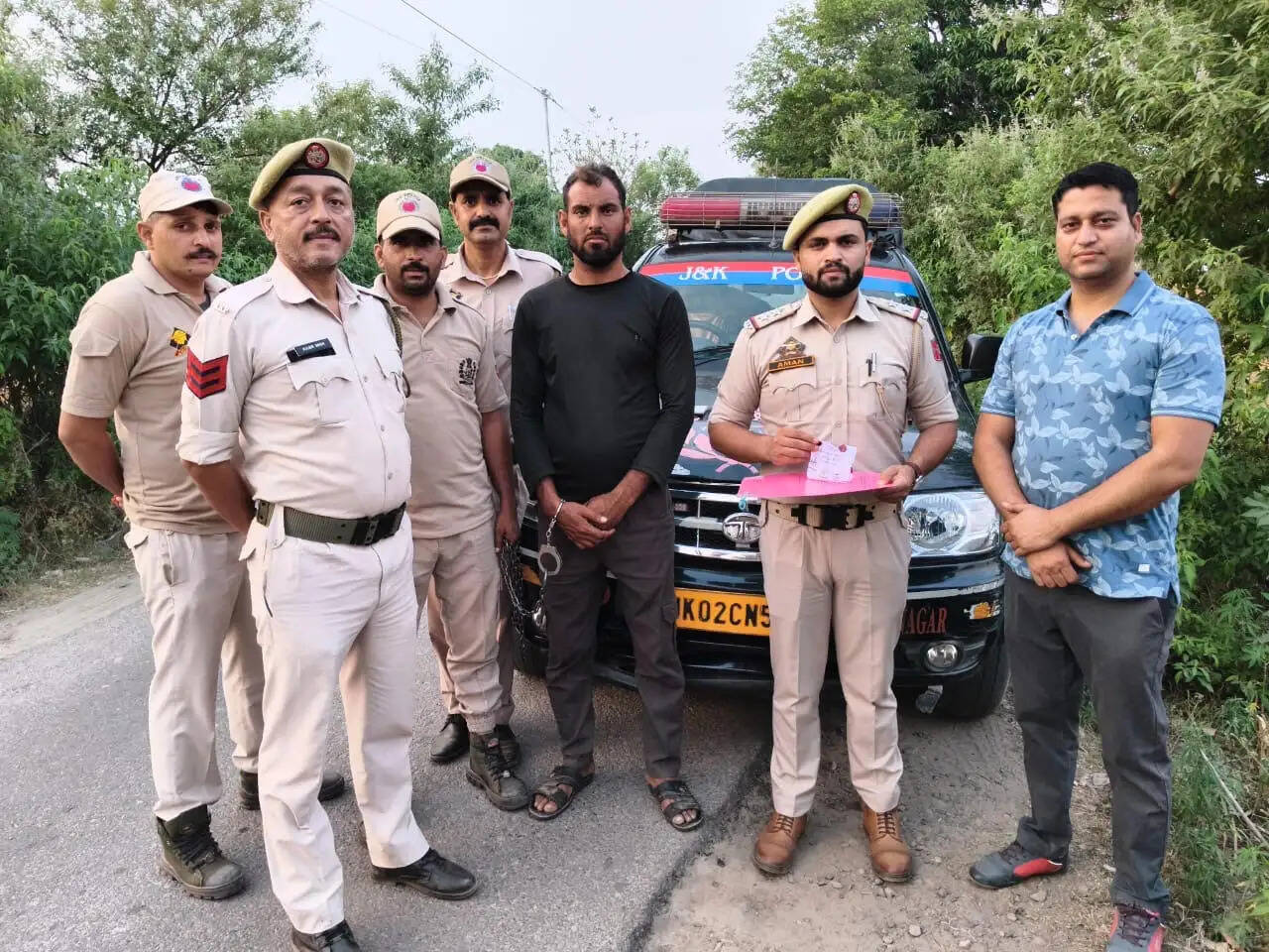 चिट्टे के साथ नशा तस्कर गिरफ्तार