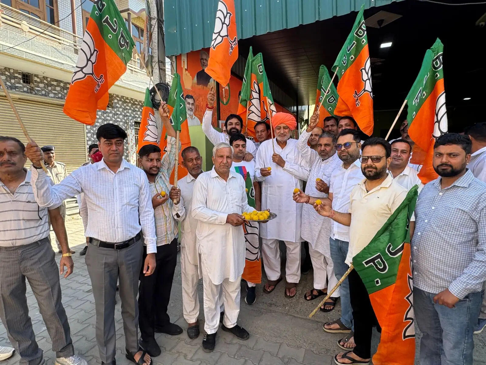 यमुनानगर:भाजपा स्थापना दिवस पर कार्यकर्ताओं में उत्साह, संगठन सशक्त बनाने का संकल्प