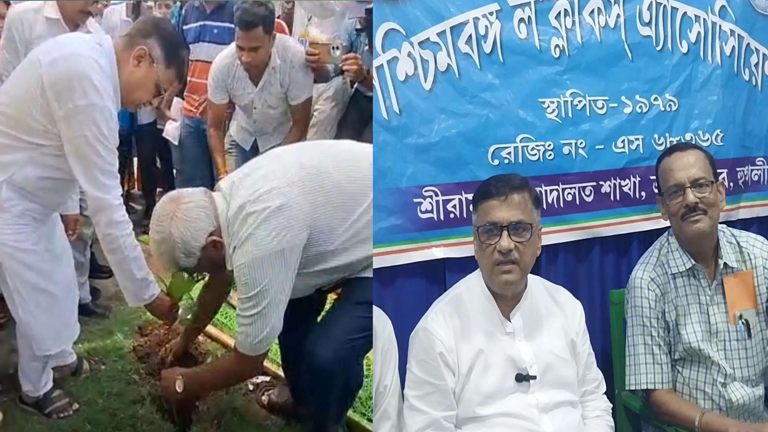मां के नाम एक पेड़ अभियान में शामिल हुए मंत्री भास्कर भट्टाचार्य, पैदल पहुंचे अदालत परिसर