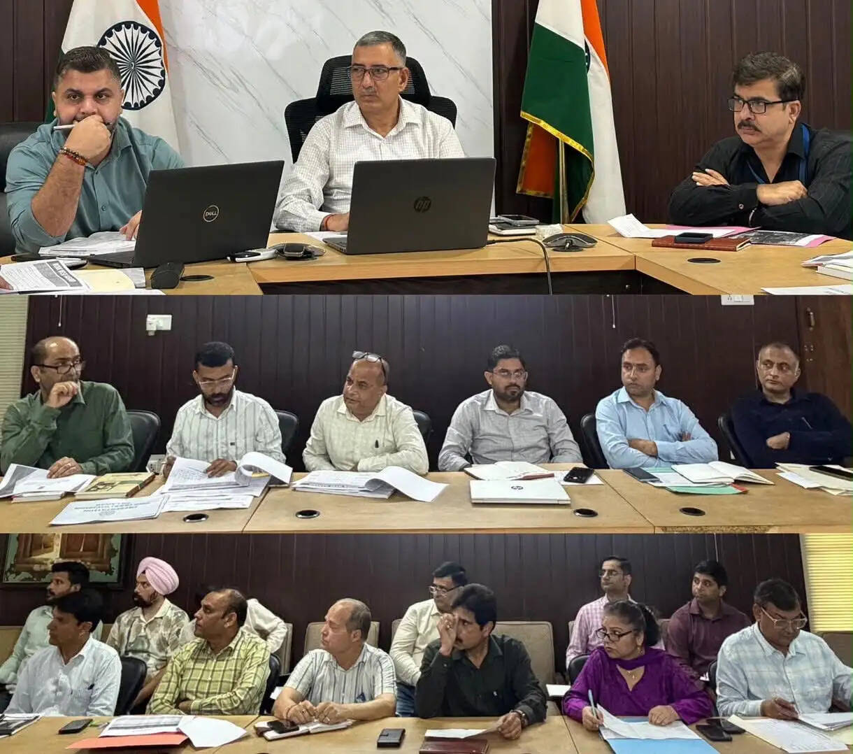 नाबार्ड योजनाओं की धीमी प्रगति पर डीसी राजेश शर्मा सख्त, समय पर काम पूरा करने के निर्देश