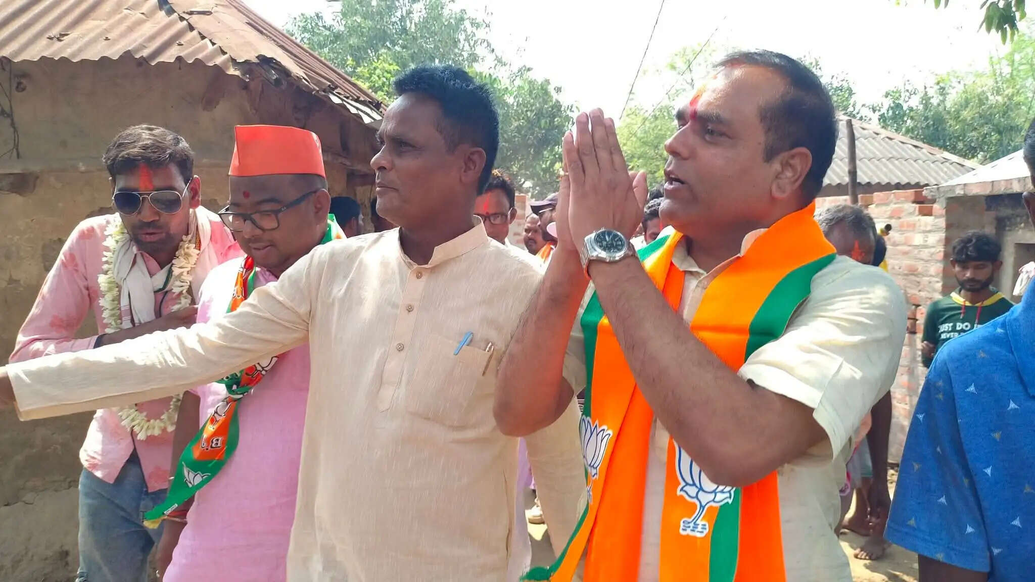 विस चुनाव 2026 : आयुष्मान भारत लागू करने का वादा, प्रचार में जुटे लक्ष्मीकांत