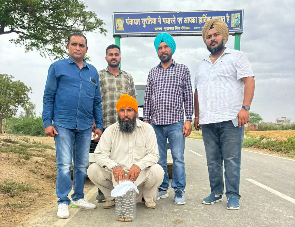 सिरसा: अवैध पिस्तौल व तीन जिंदा कारतूस सहित एक व्यक्ति गिरफ्तार