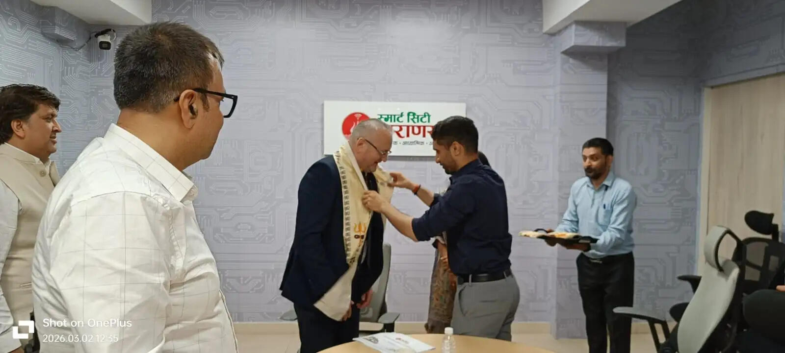 मिलिशौती सिटी, रोमानिया के मेयर ने “काशी इंटीग्रेटेड कमांड एंड कंट्रोल सेंटर” की कार्यप्रणाली देखी