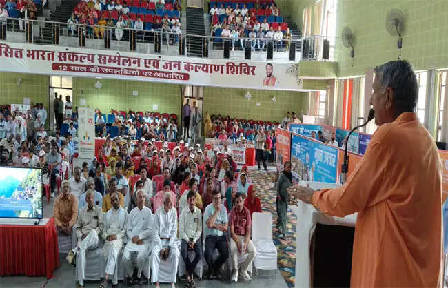 नारनाैल: मोदी नेतृत्व में देश ने विकास और सुशासन के नए आयाम छुए: धर्मबीर सिंह