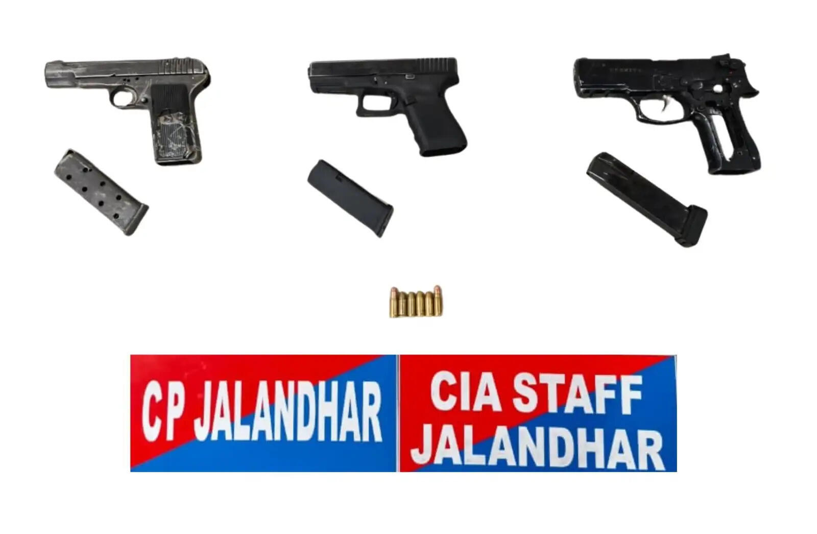 जालंधर पुलिस ने फिरौती और फायरिंग गिरोह के चार सदस्य काे किया गिरफ्तार