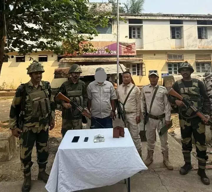 मणिपुर-म्यांमार सीमा के पास केवाईकेएल उग्रवादी गिरफ्तार, नकदी और मोबाइल बरामद