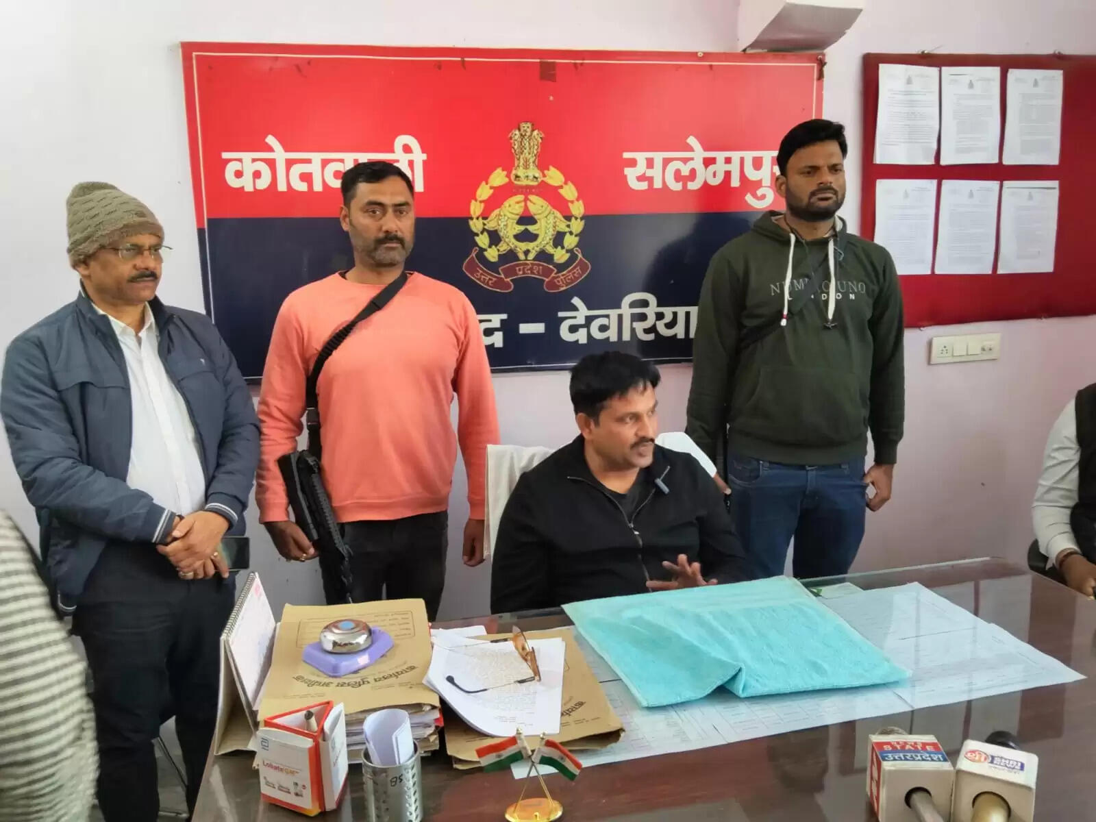 सलेमपुर: कारोबारियों पर मंडरा रहा खतरा, एसटीएफ की मुस्तैदी से टली बड़ी वारदात