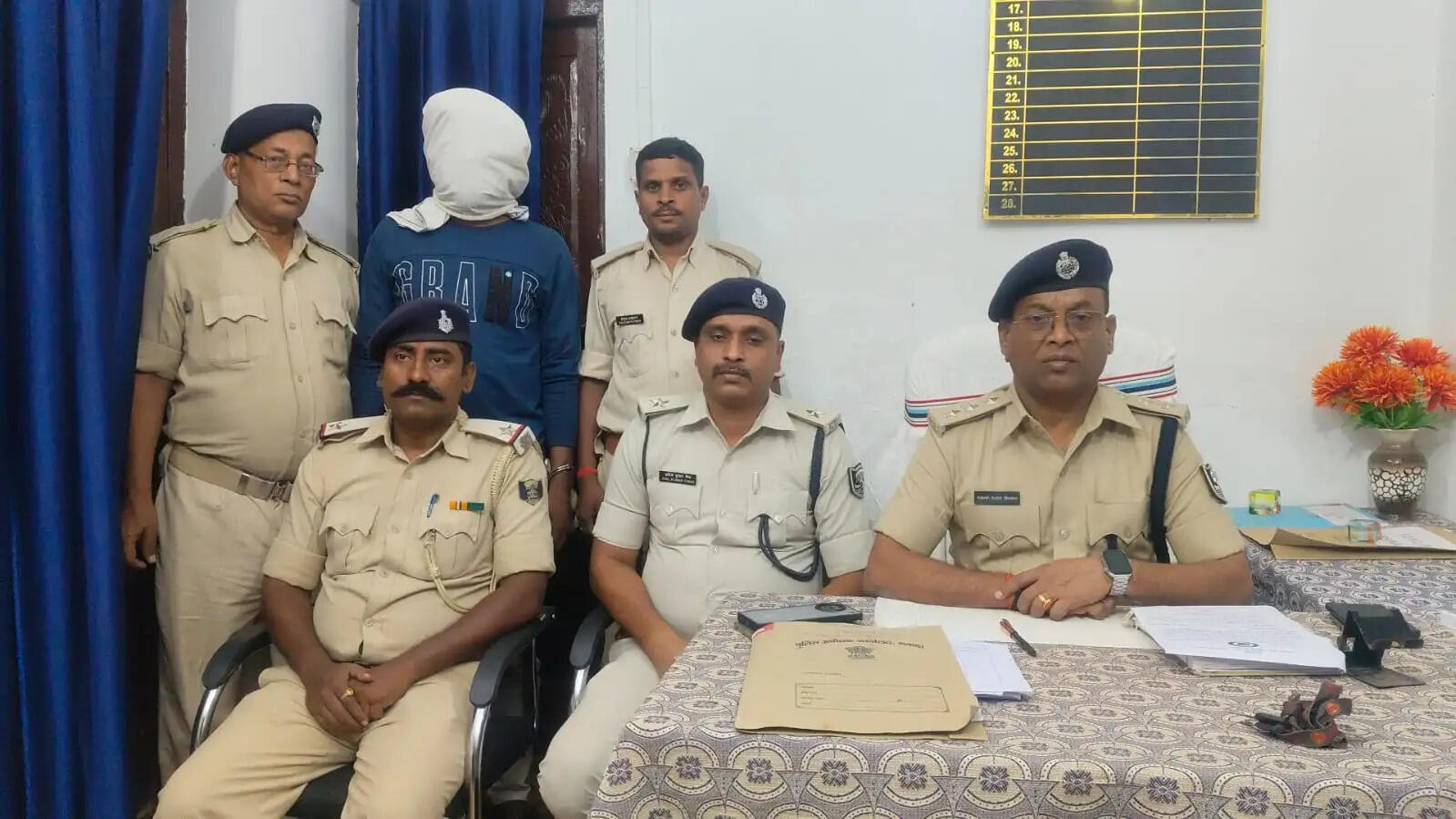पचास हजार रुपये का इनामी अपराधी गिरफ्तार