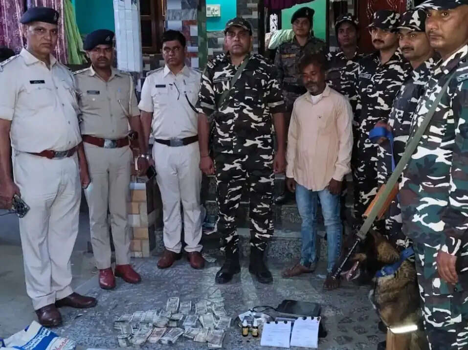 गलगलिया में एसएसबी-पुलिस की बड़ी कार्रवाई, 120 ग्राम ब्राउन शुगर व लाखों की नकदी बरामद