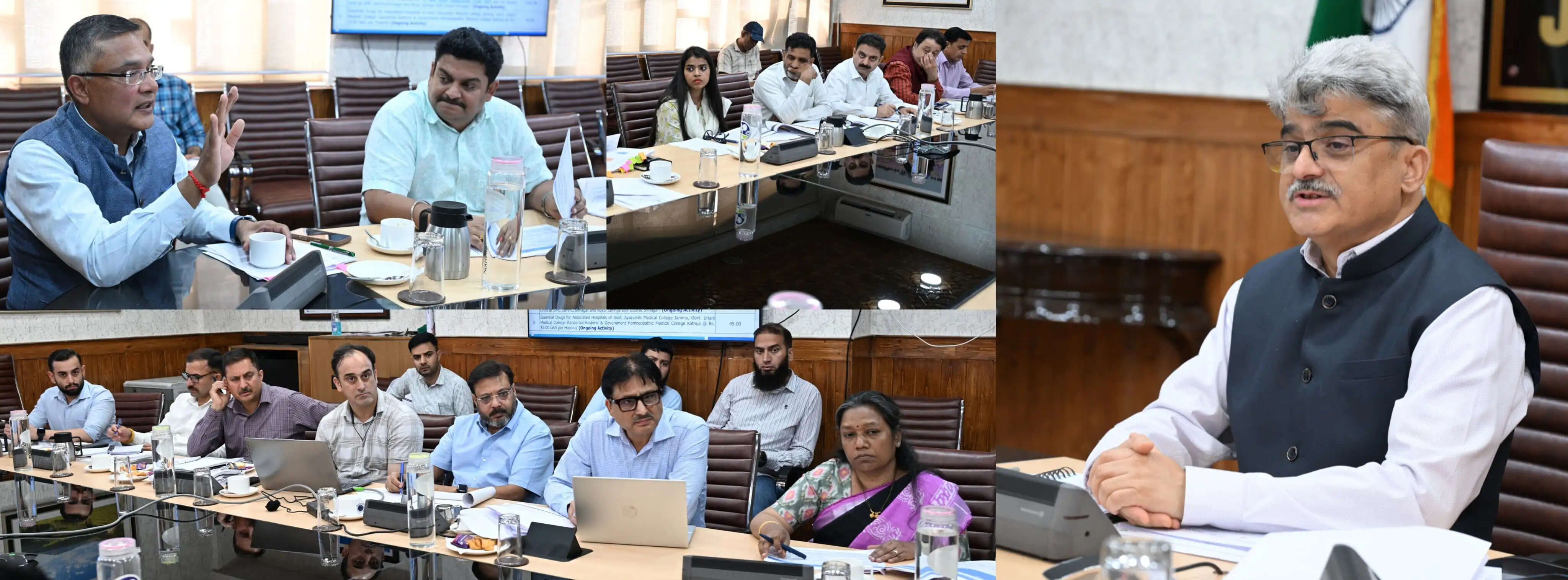 जम्मू-कश्मीर में आयुष अवसंरचना, पहुंच और स्वास्थ्य पर्यटन को मजबूत करने पर मुख्य सचिव ने दिया जोर