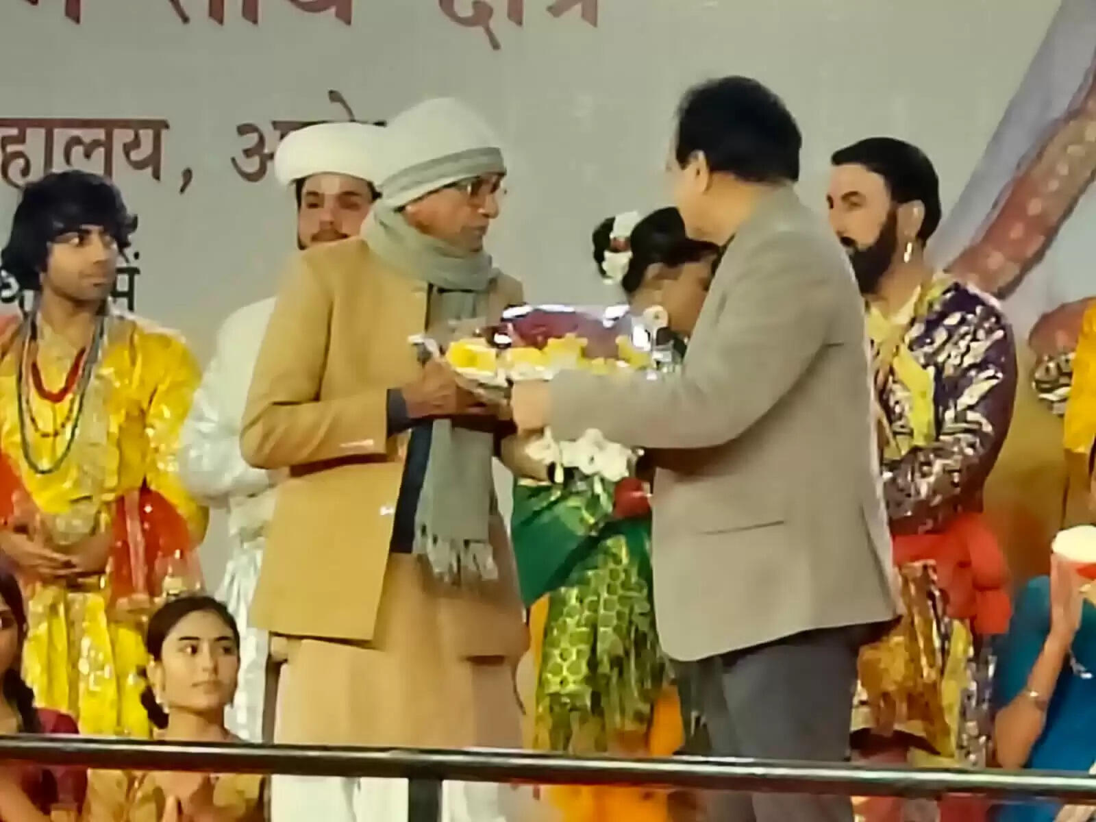 कर्मयोगिनी माता अहिल्या का राम जन्मभूमि परिसर में हुआ मंचन