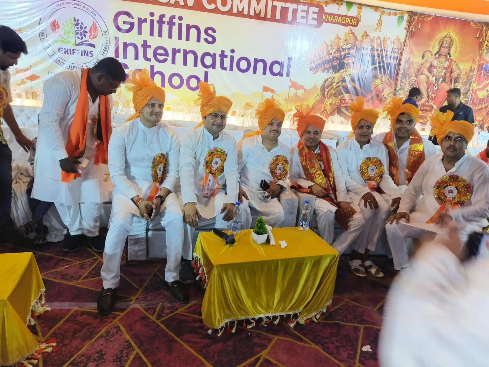 खड़गपुर में दशहरा उत्सव पर एक लाख कंठों से गूंजा हनुमान चालीसा