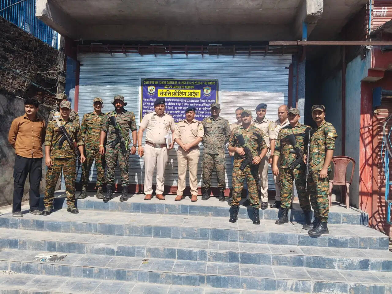 नूरपुर पुलिस ने ज्वाली में नशा तस्कर की 74.12 लाख की संपत्तियां की फ्रीज