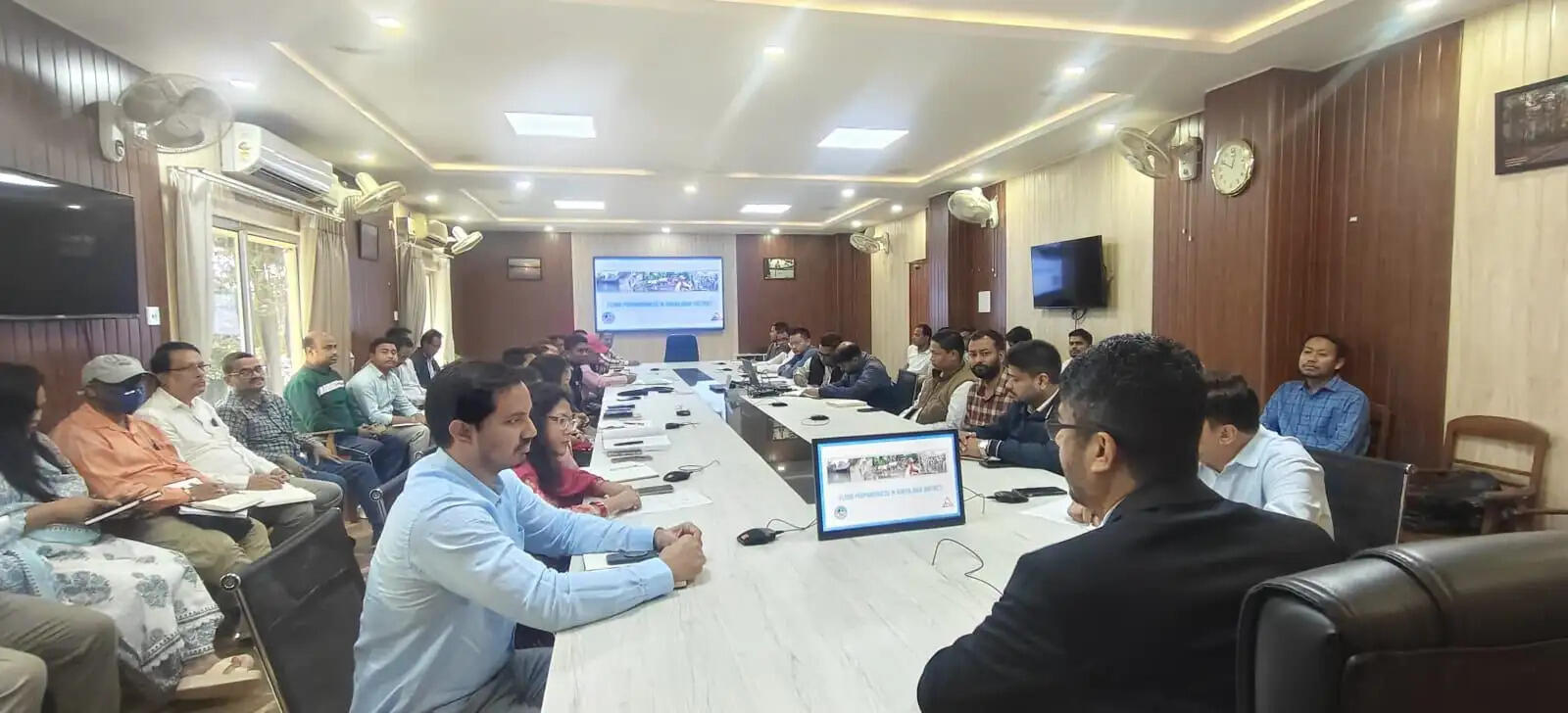 कोकराझार जिला प्रशासन ने बाढ़ पूर्व तैयारी की समीक्षा