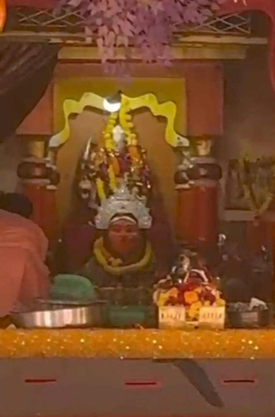 राजगढ़ः शरद पूर्णिमा पर मां मंशापूर्ण वैष्णो देवी मंदिर में कन्या भोज का आयोजन