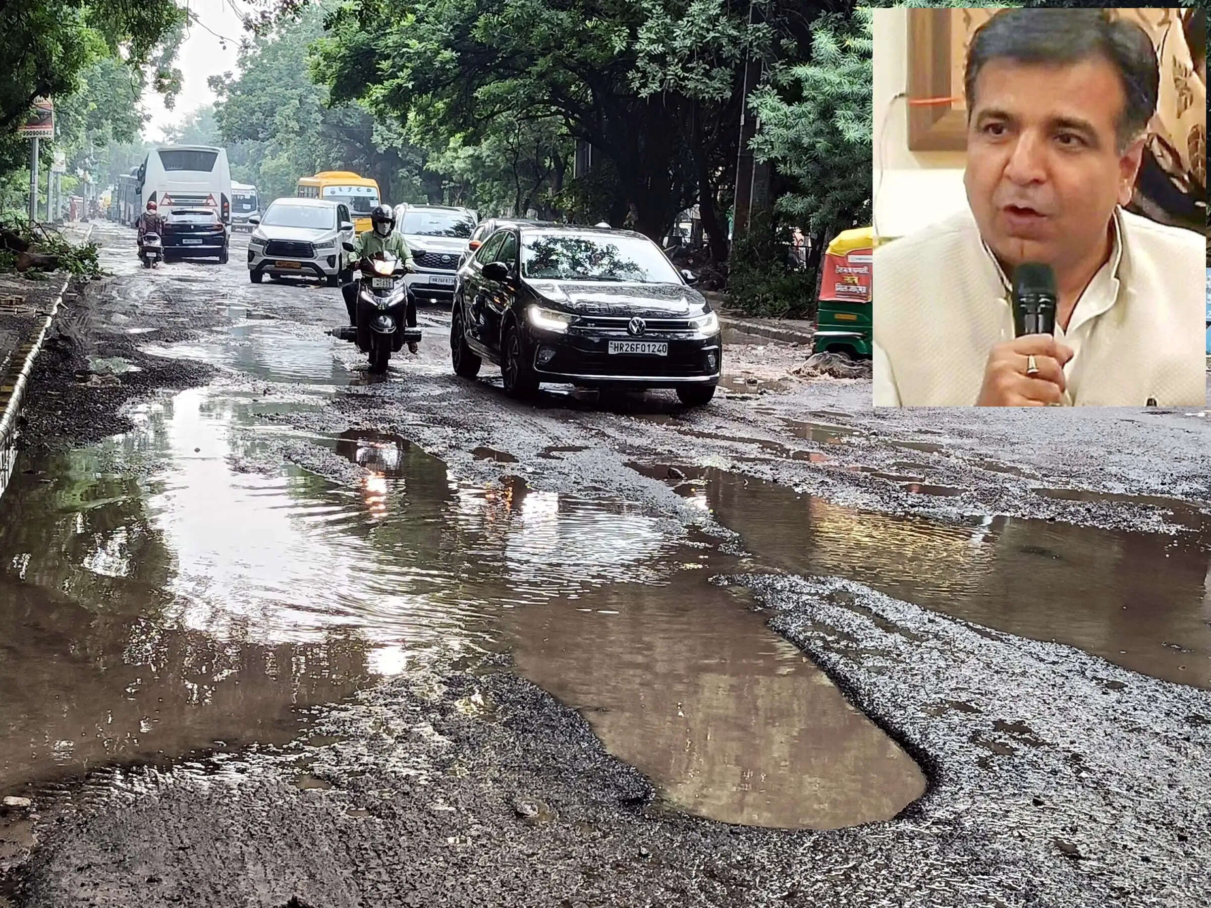 गुरुग्राम: जीएमडीए बनाने की राजनीति करने वाले शहर की बर्बादी पर जवाब दें: पंकज डावर