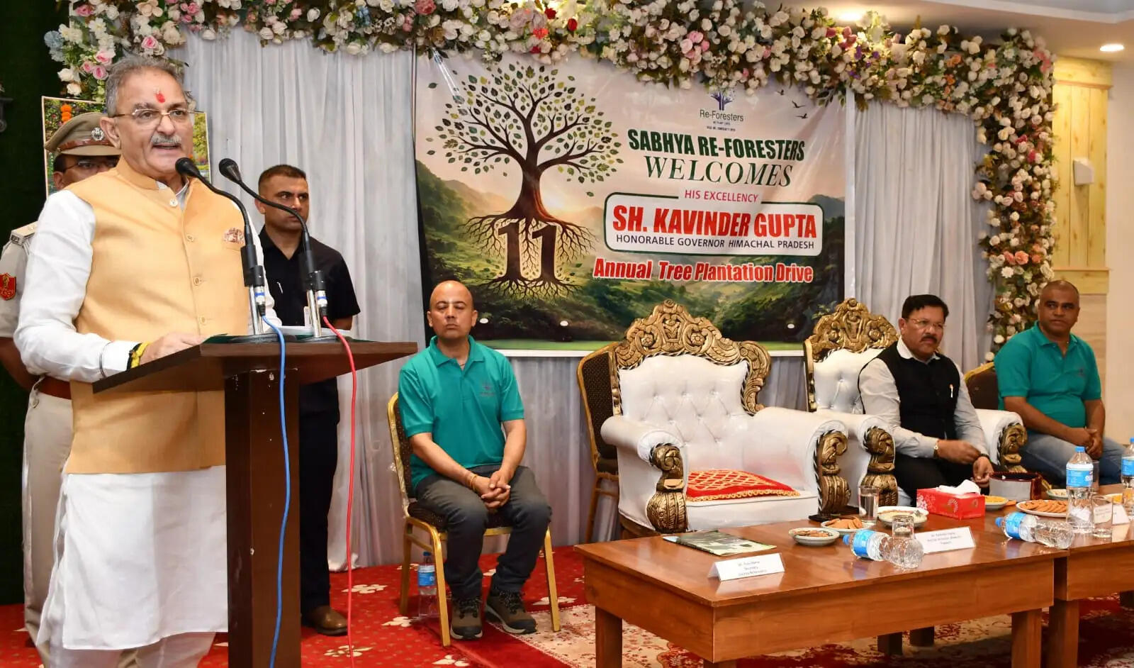 पौधरोपण अभियान मानवता के सुरक्षित भविष्य के लिए सामूहिक संकल्प : राज्यपाल