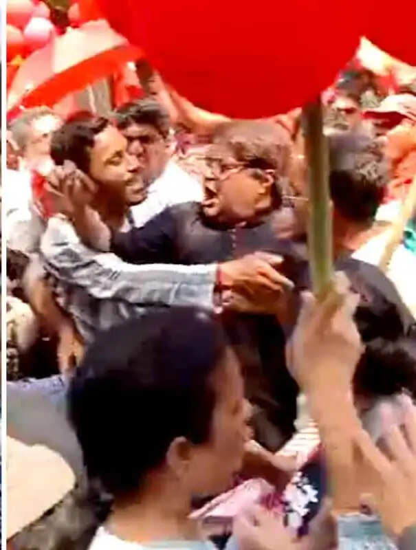 चुनाव 26 : हावड़ा में नामांकन को लेकर माकपा और तृणमूल समर्थकों में टकराव, ओल्ड कलेक्टरेट के पास तनाव