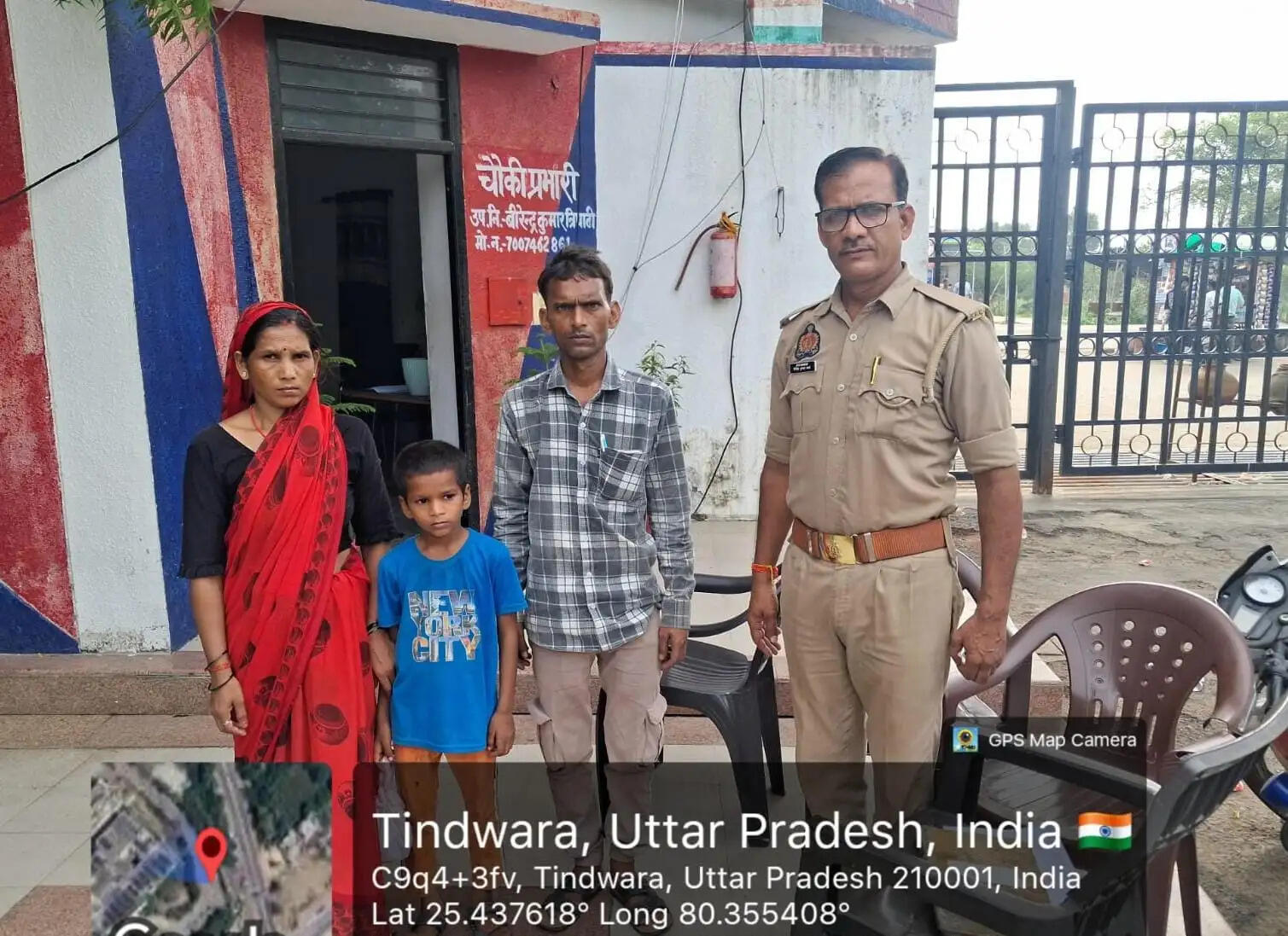डांट से नाराज 9 साल का बच्चा घर से भागा, पुलिस ने तलाश कर परिजनों काे साैंपा