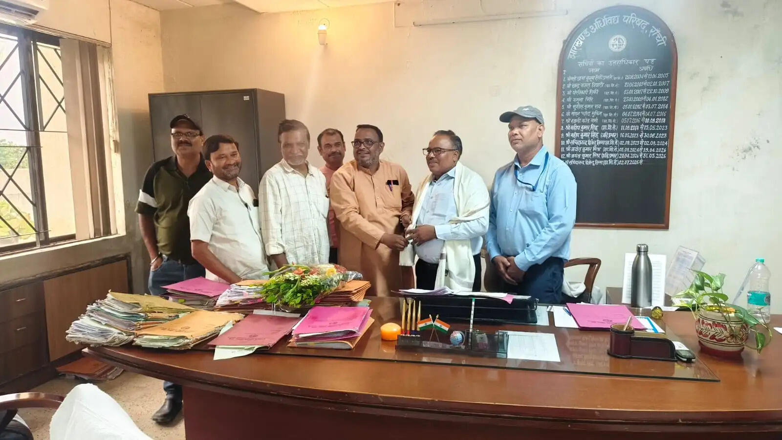 जैक सचिव ने शिक्षक संघ से आठवीं बोर्ड में छात्रों के बेहतर प्रदर्शन का किया आग्रह