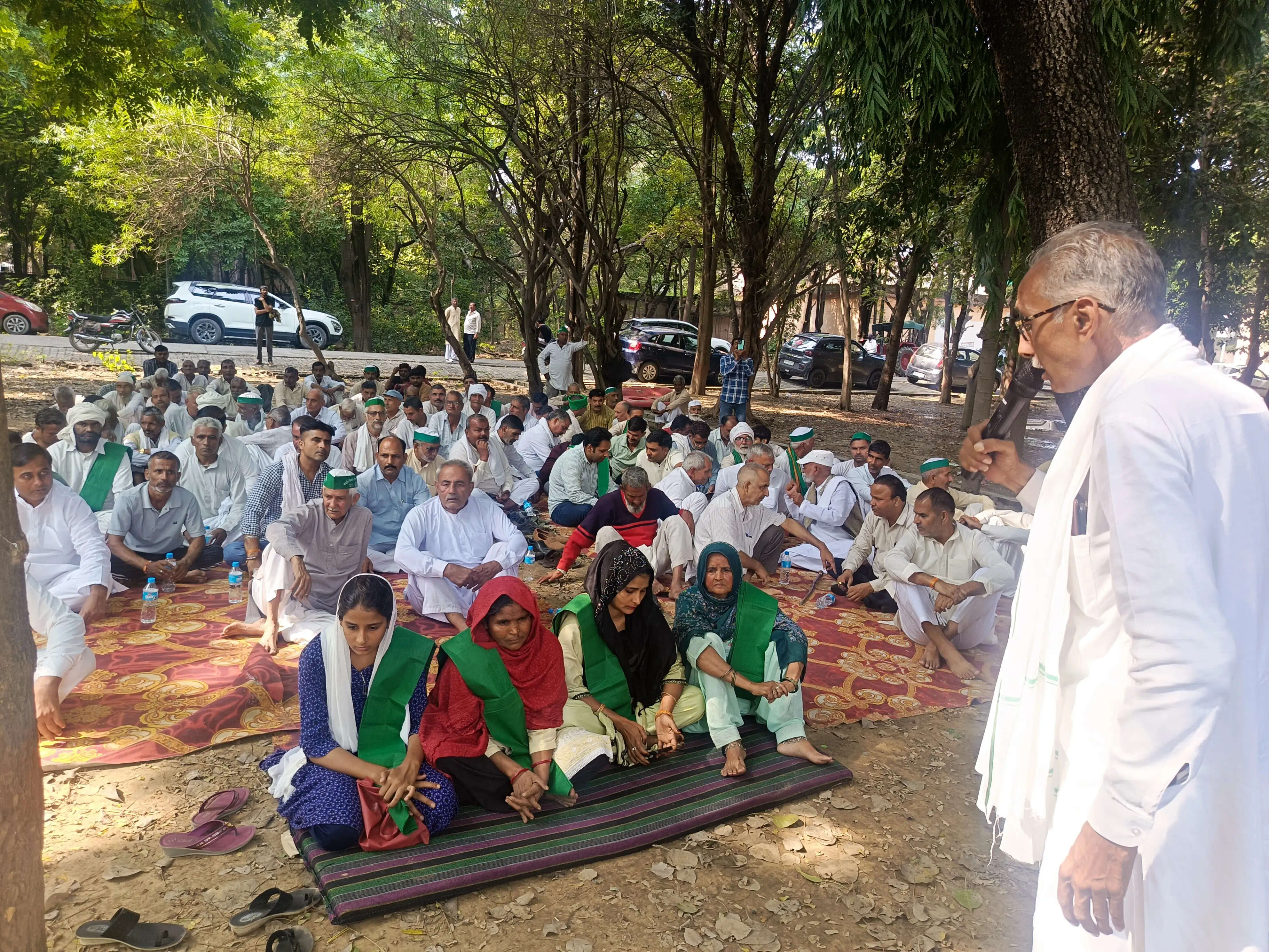 बागपत में भाकियू (अराजनैतिक) ने किया प्रदर्शन