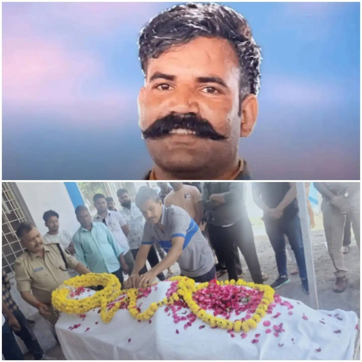 राजगढ़ः टोल प्लाजा के पास एंबुलेंस की टक्कर से बाइक चालक आरक्षक की मौत,आबकारी महिला आरक्षक घायल